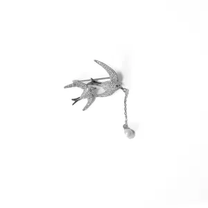 Two Birds Brooch