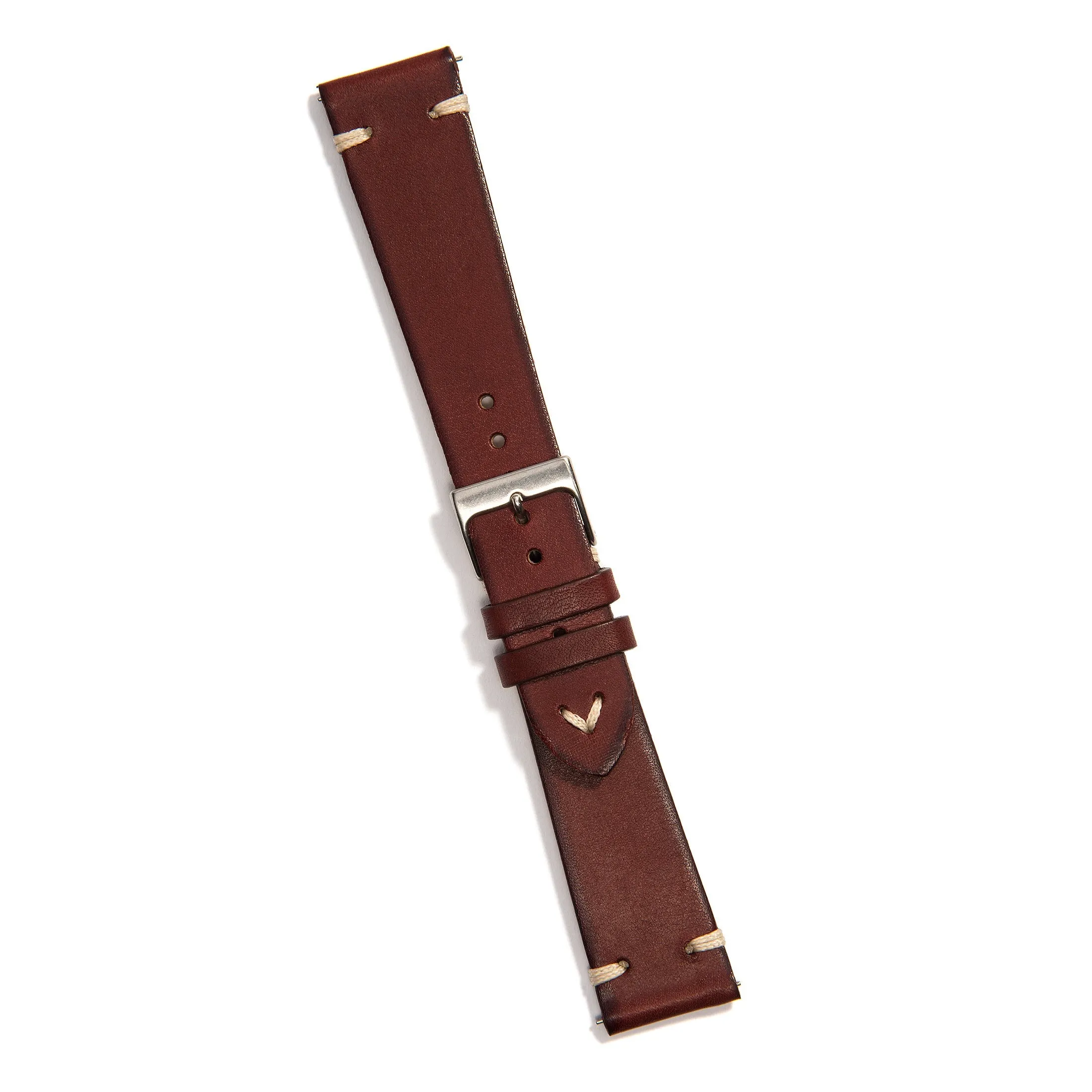UNIVERSAL CHERRY VINTAGE UNIVERSAL LEATHER WATCH STRAP
