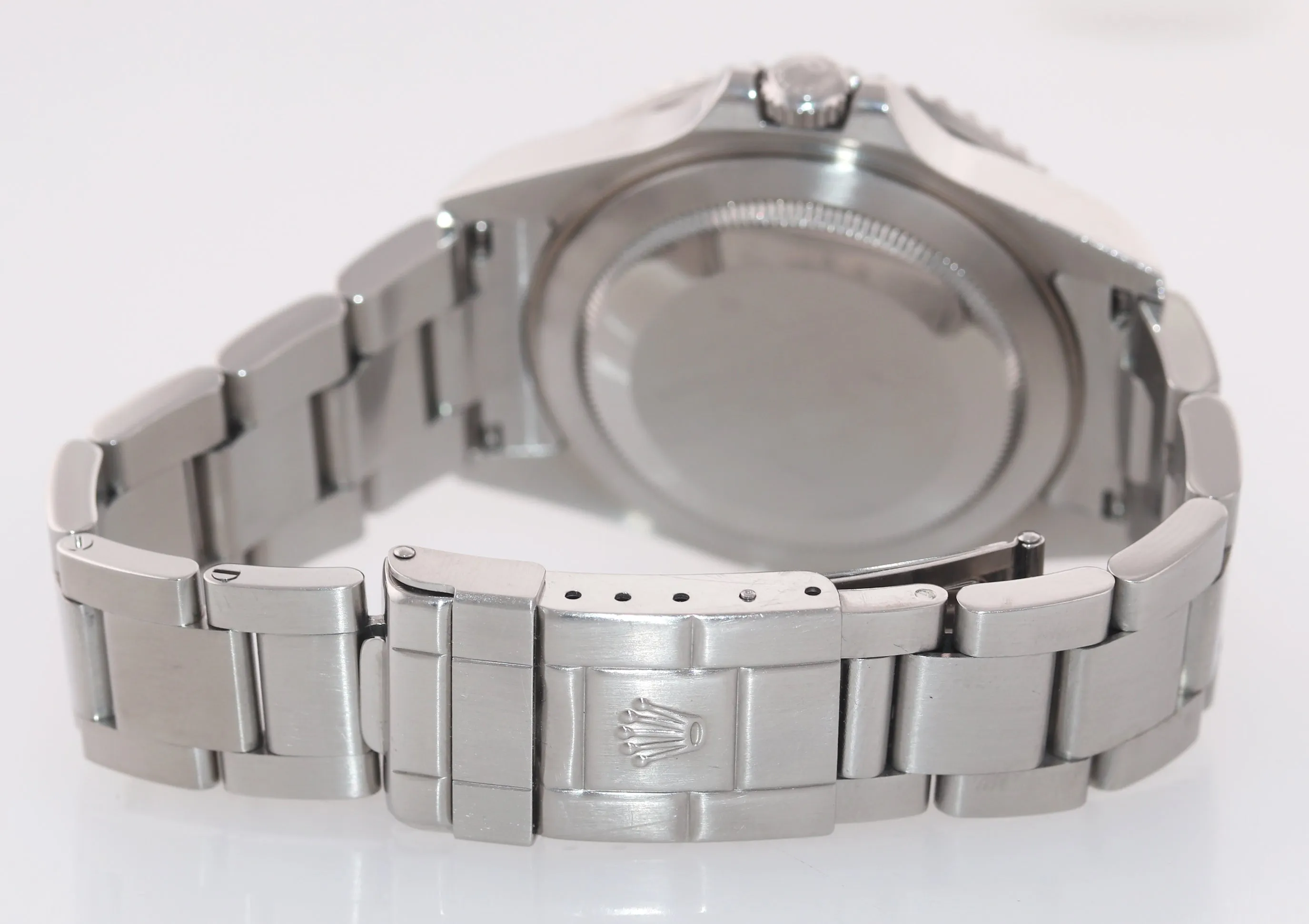UNPOLISHED Rolex GMT-Master II Pepsi Steel Blue 16710 40mm Error Stick Watch Box