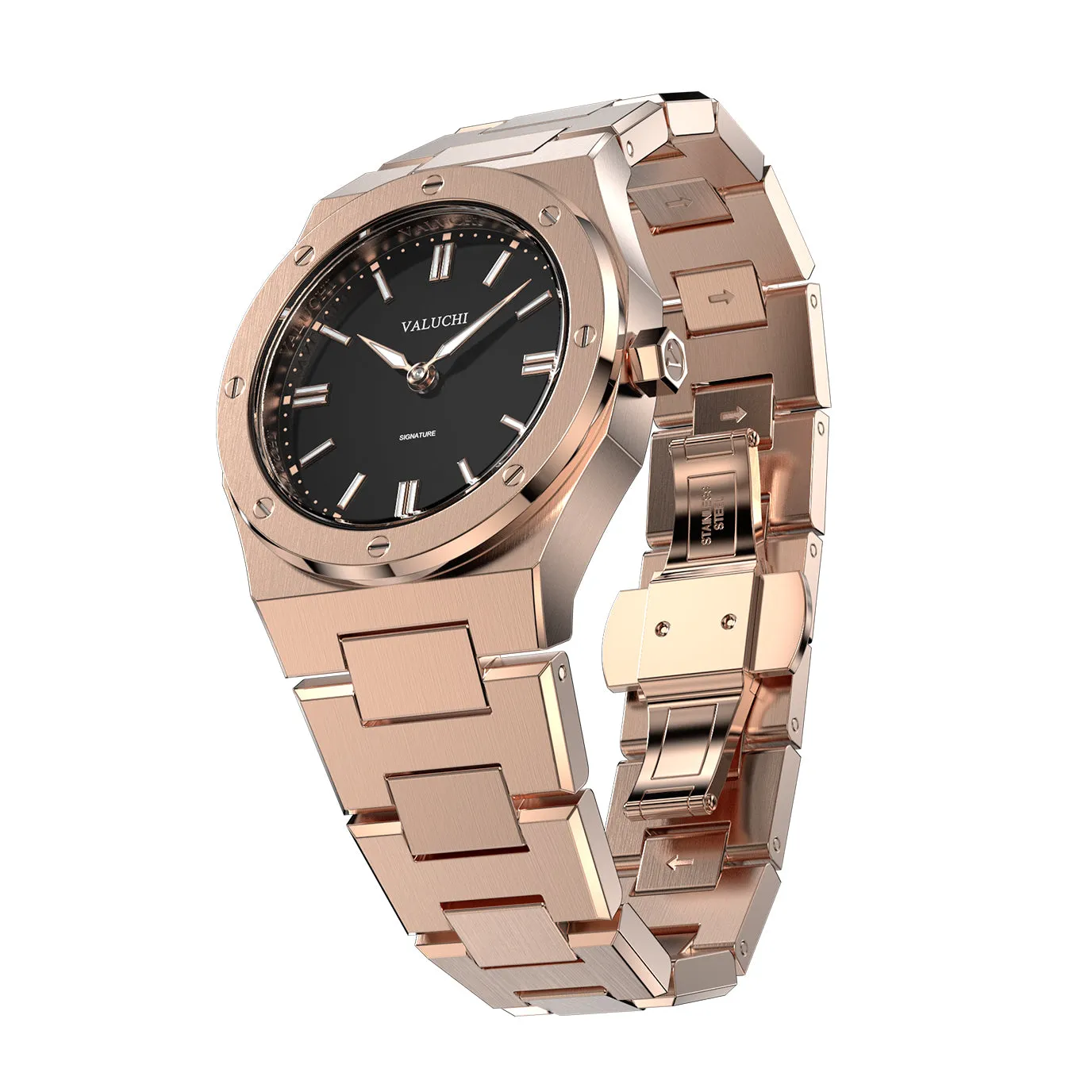 VALUCHI Couple Gunmetal Black