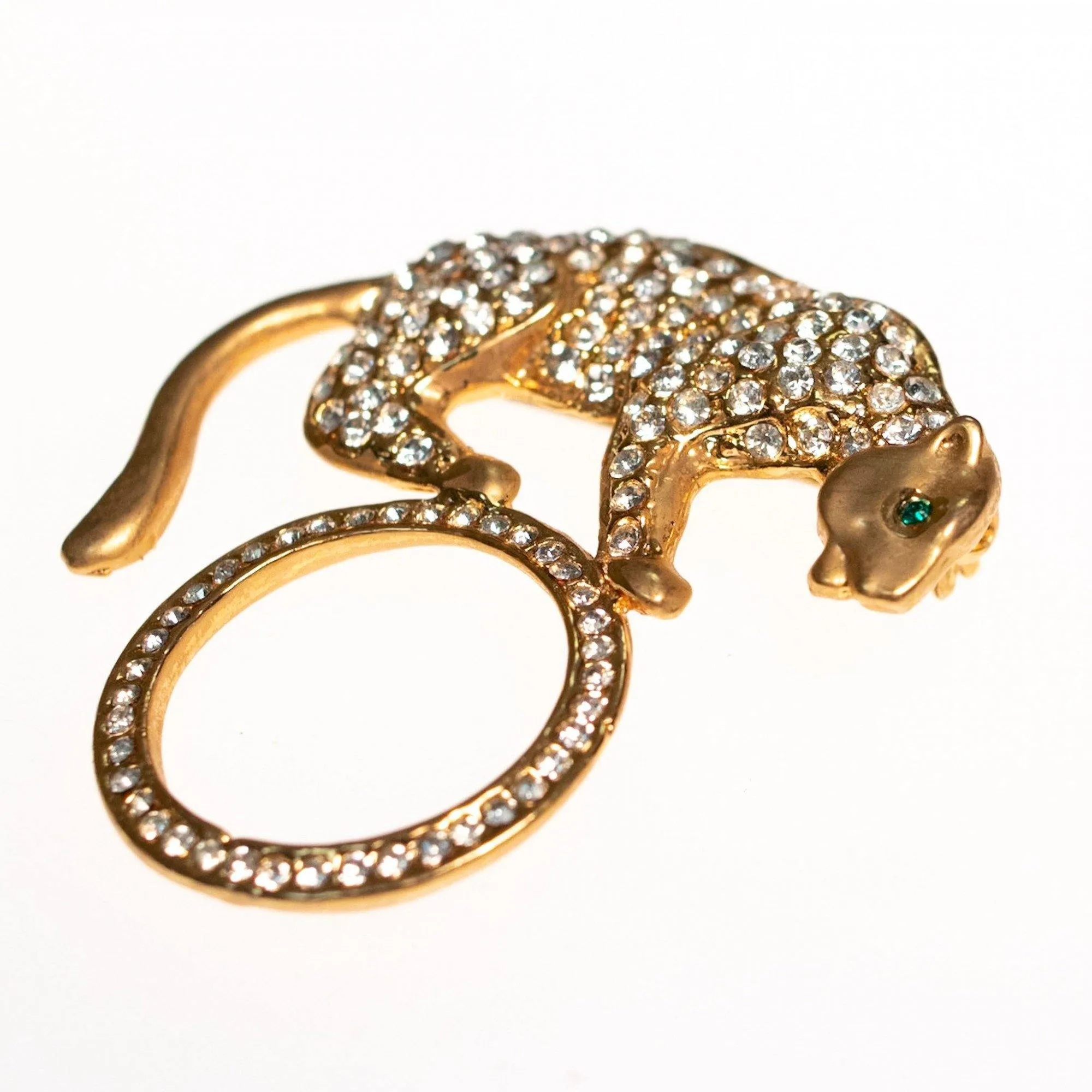 Vintage Jewelry Cheetah Brooch