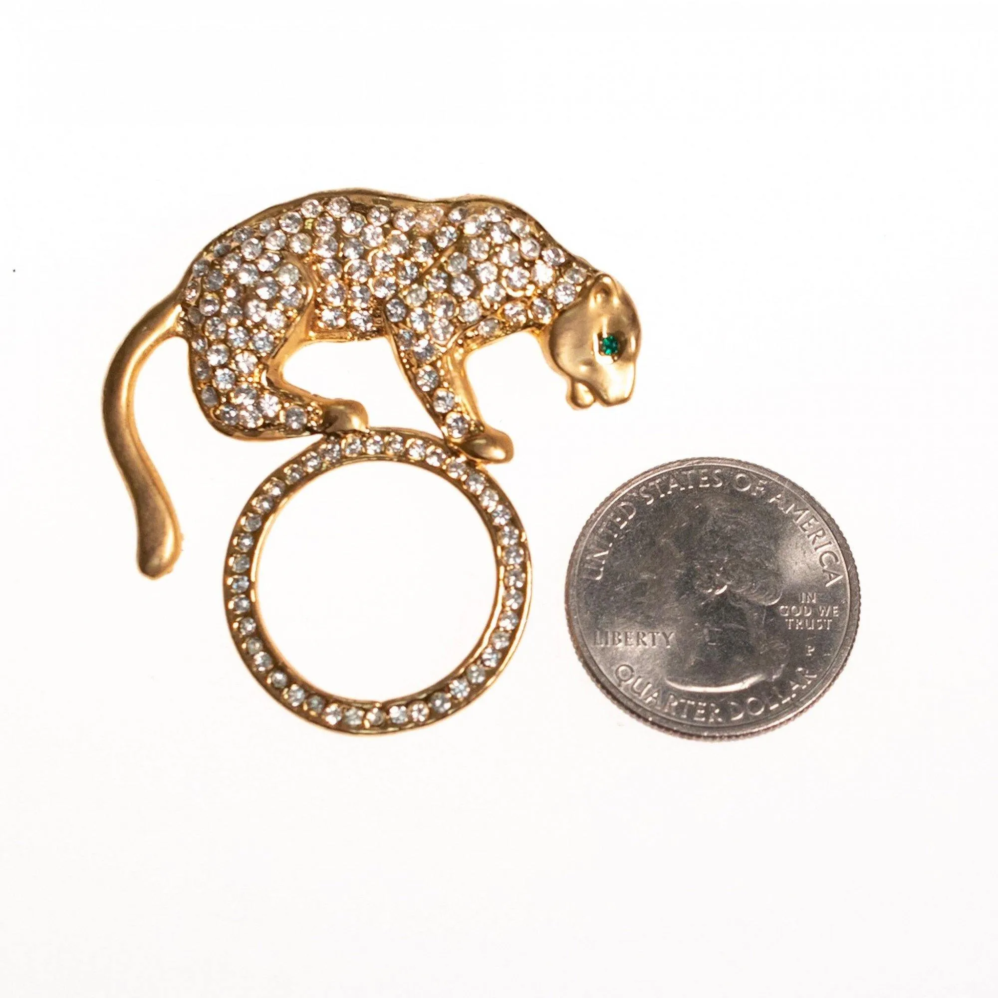 Vintage Jewelry Cheetah Brooch