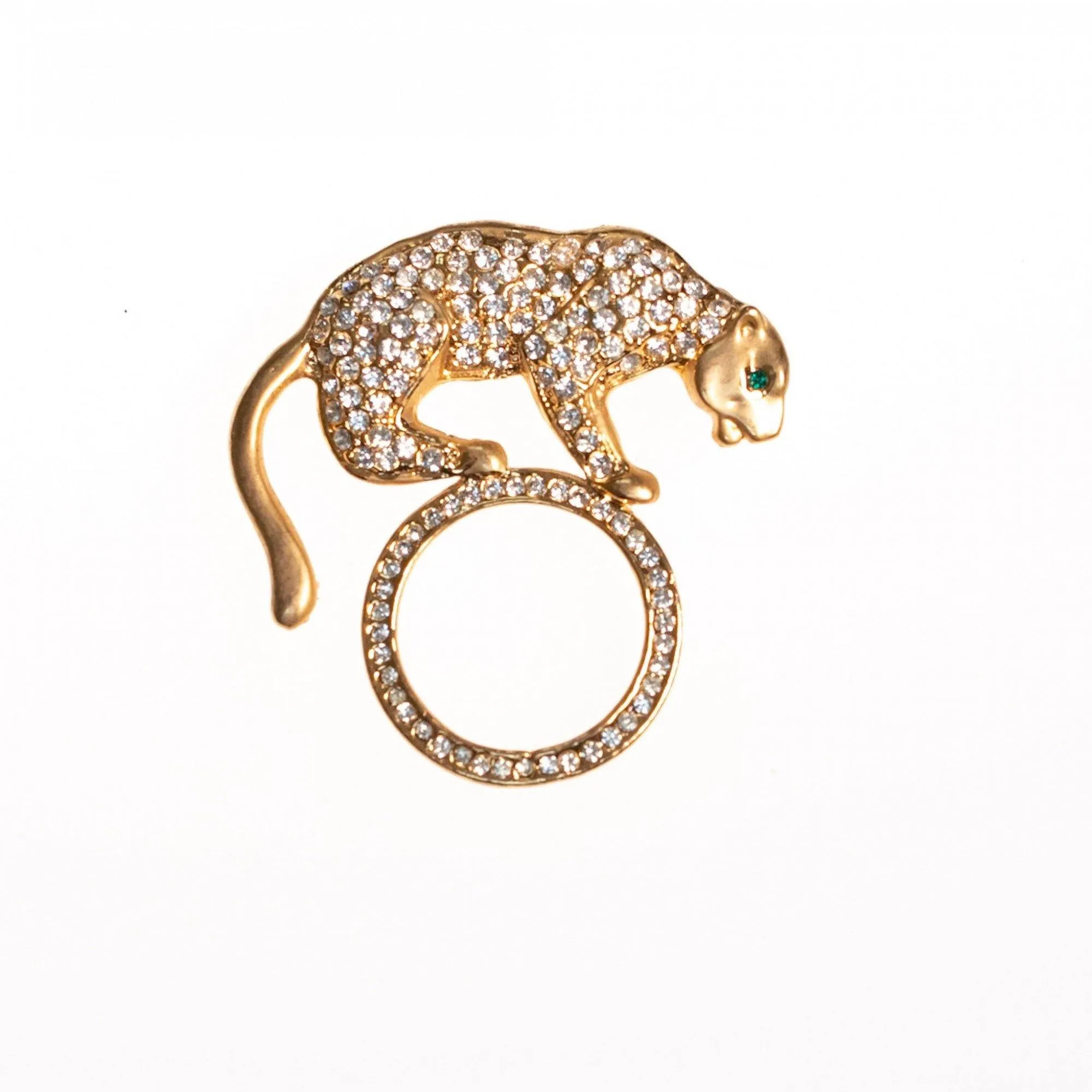 Vintage Jewelry Cheetah Brooch