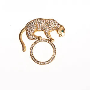 Vintage Jewelry Cheetah Brooch