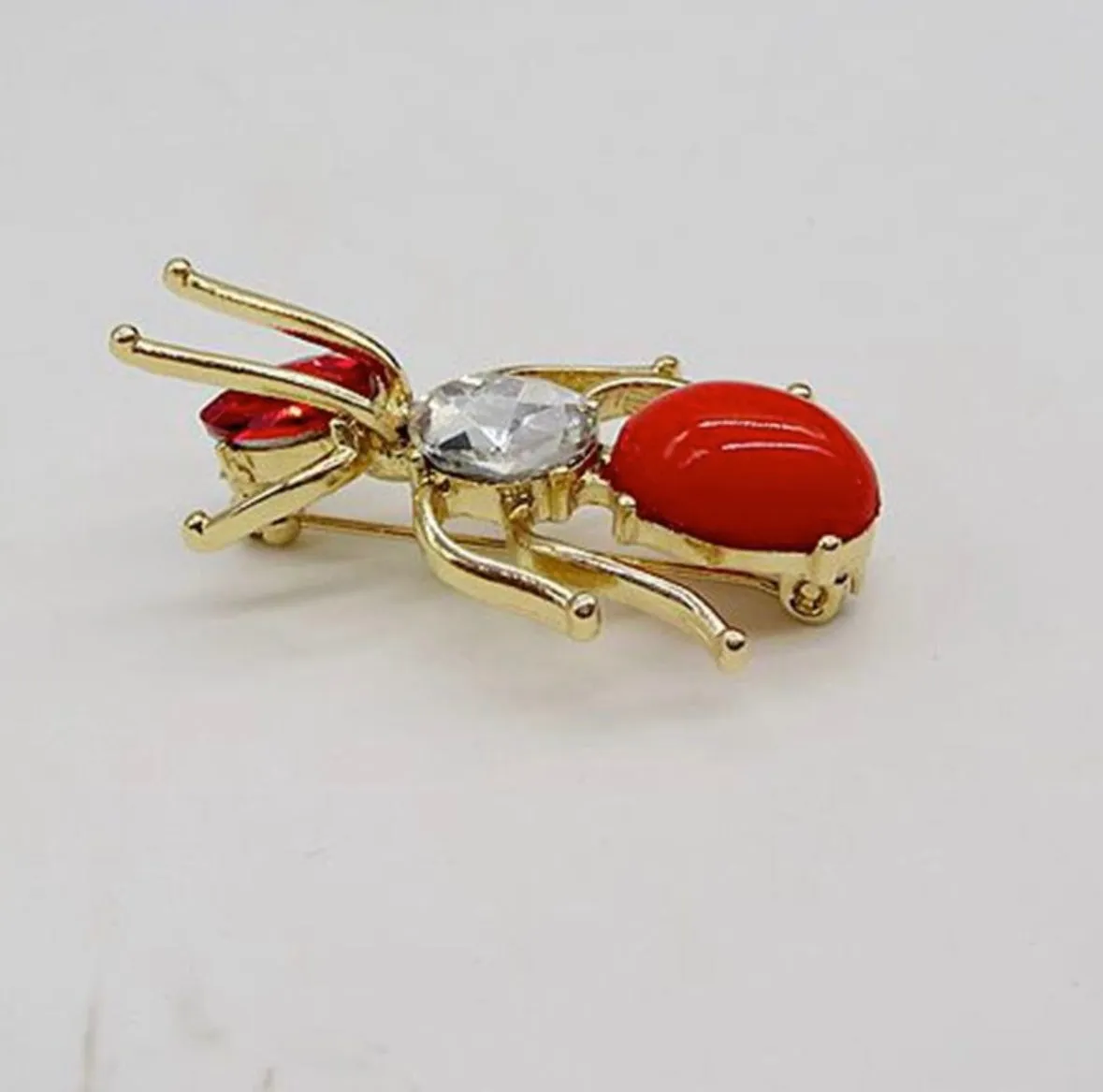 Vintage-Style Bug Brooch