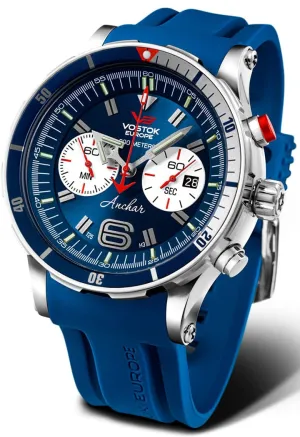 Vostok Europe Anchar K-162 Submarine Dive Chronograph, 300 meters, Tritium Illumination 6S21-510A583