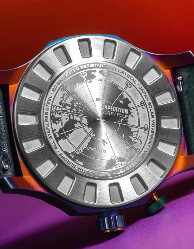 Vostok-Europe Expedition North Pole Solar Powered Multi-function Watch