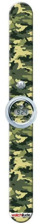 Watchitude Army Camo Slap Digital Watch