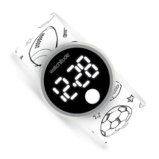 Watchitude Sports Color Me Digital Slap Watch