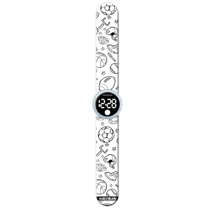 Watchitude Sports Color Me Digital Slap Watch