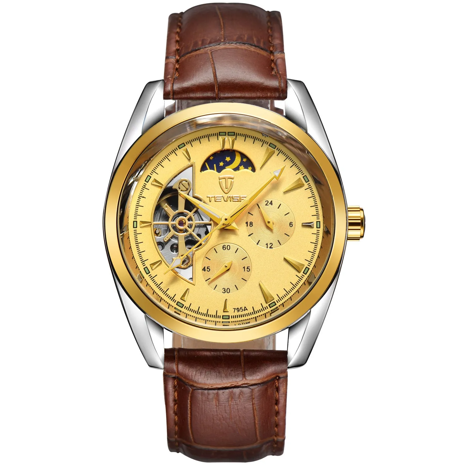 waterproof automatic mechanical watches