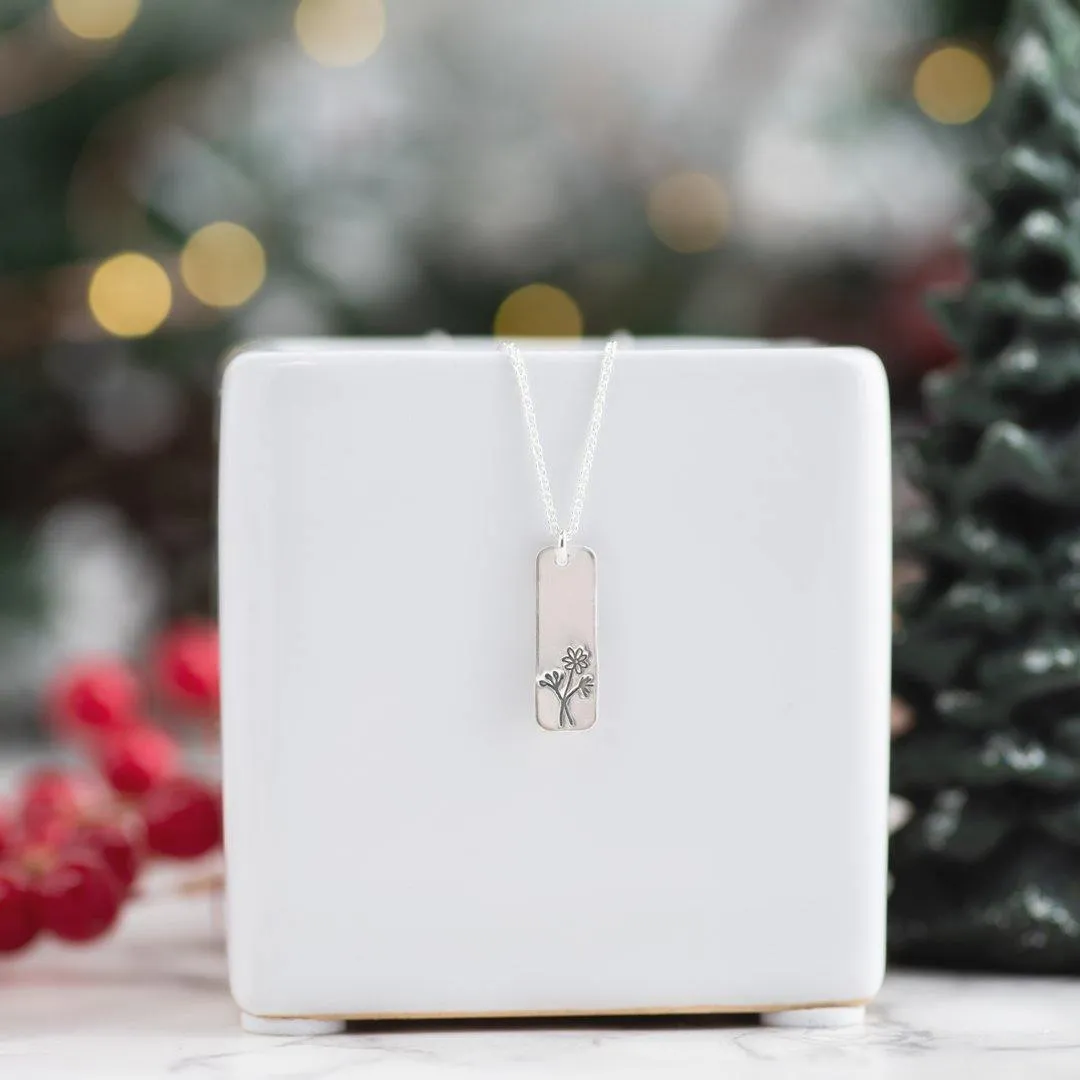 Wildflower Bar Necklace