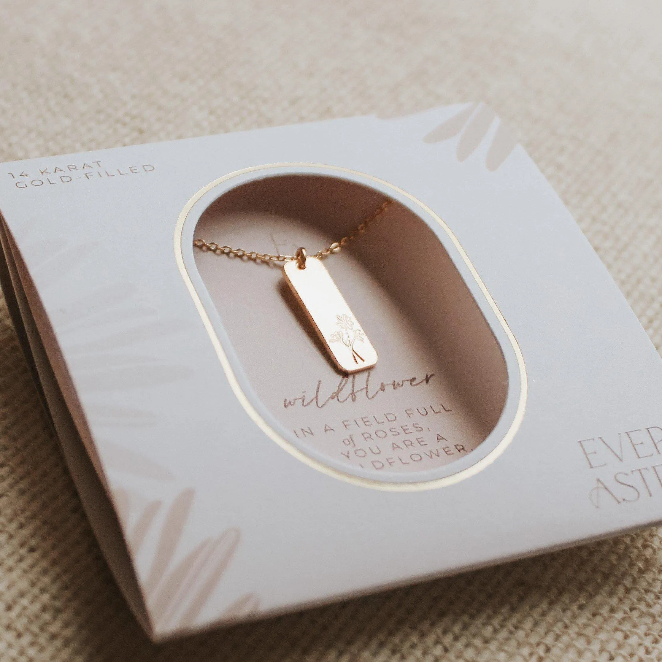 Wildflower Bar Necklace