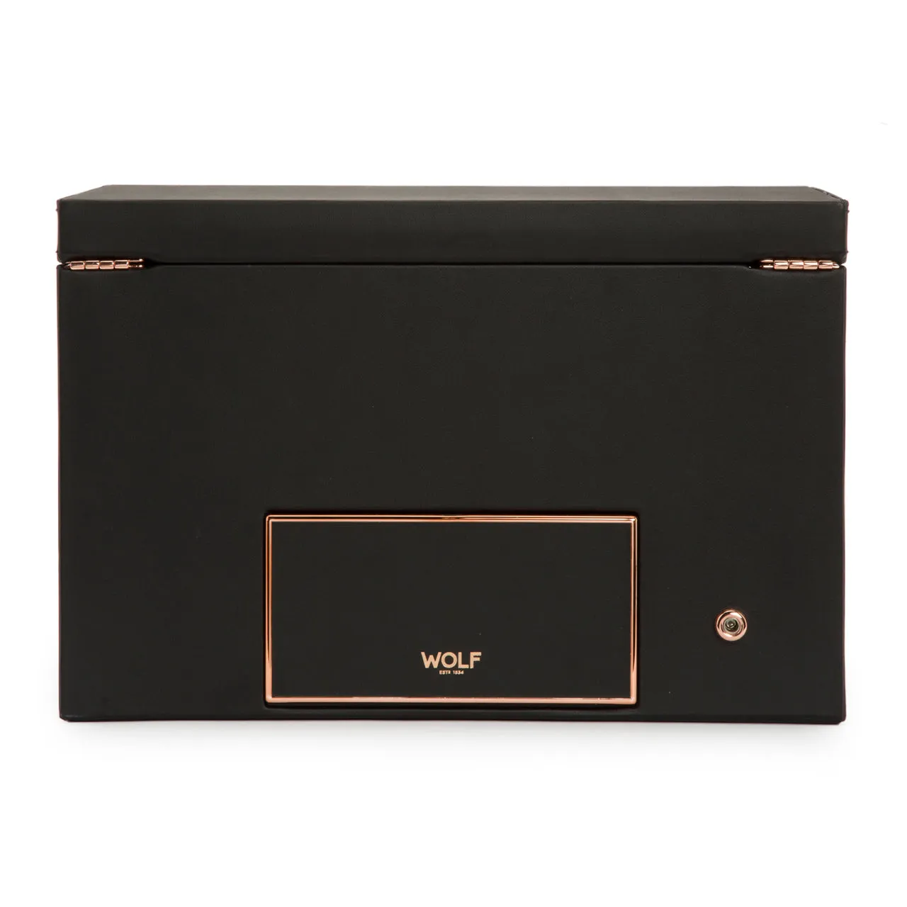 WOLF Axis Double Watch Winder with Storage - Copper