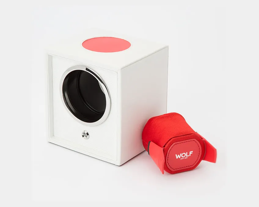 WOLF Navigator Japanese Flag Single Cub Watch Winder