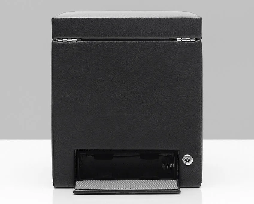 WOLF Viceroy Single Watch Winder with Cover and Storage