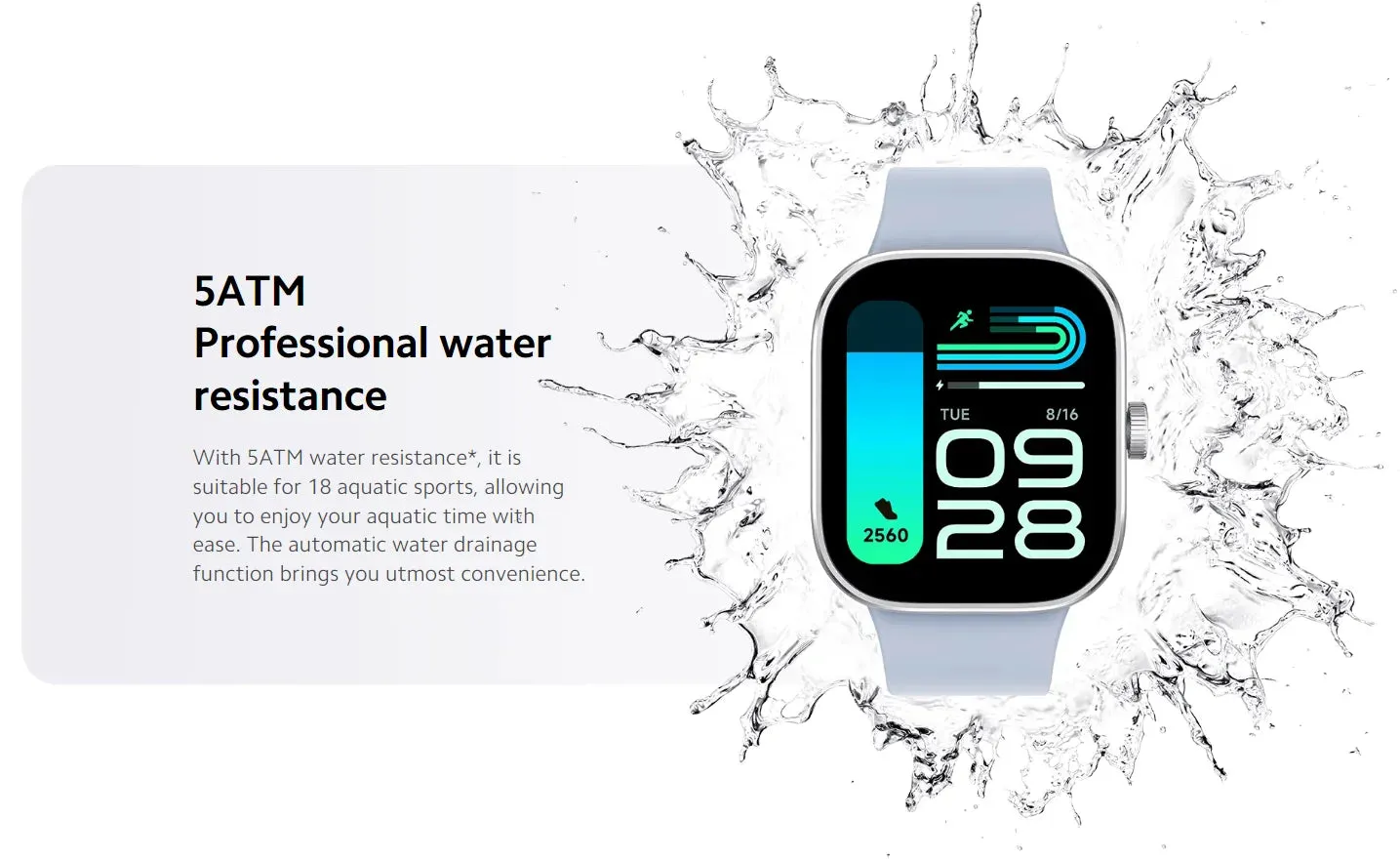 Xiaomi Redmi 1.97" Amoled 390×450 Pixel Bluetooth Smart Watch 4 Rate Stress Monitoring