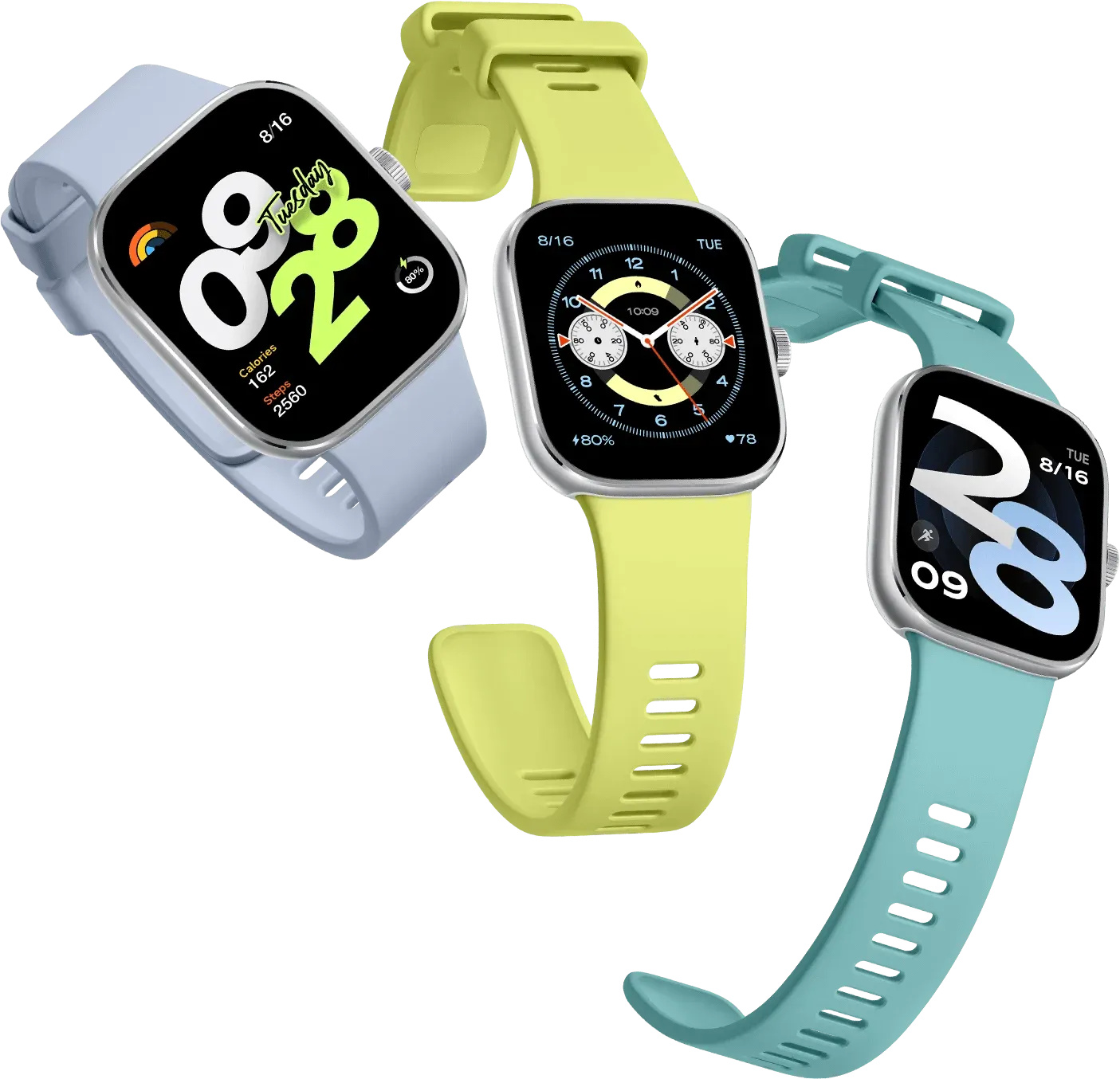 Xiaomi Redmi 1.97" Amoled 390×450 Pixel Bluetooth Smart Watch 4 Rate Stress Monitoring