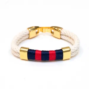 Yarmouth - Ivory/Navy/Red/Gold
